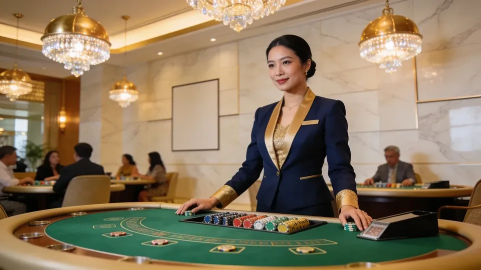 Live Baccarat, Dragon Tiger and Casino Holdem